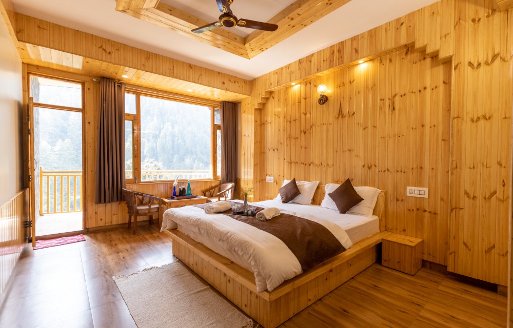 The Evara Stays Jibhi Room Picture The Evara Stays Jibhi Room Picture