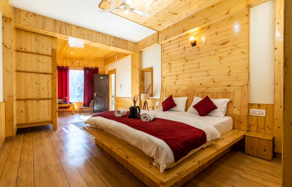 The Evara Stays Jibhi Room Picture The Evara Stays Jibhi Room Picture